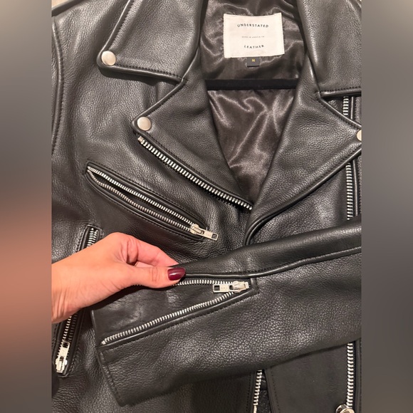 Understated Leather Mercy Jacket - Picture 4 of 6